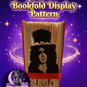 Slash - Guns & Roses – Book Folding Pattern (Digital Download)