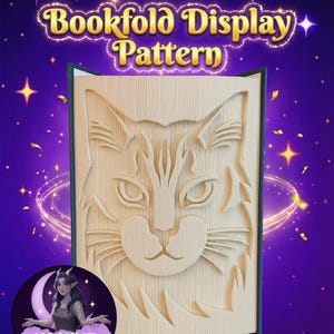 Chat Ragdoll – Patron de pliage de livre (téléchargement numérique)