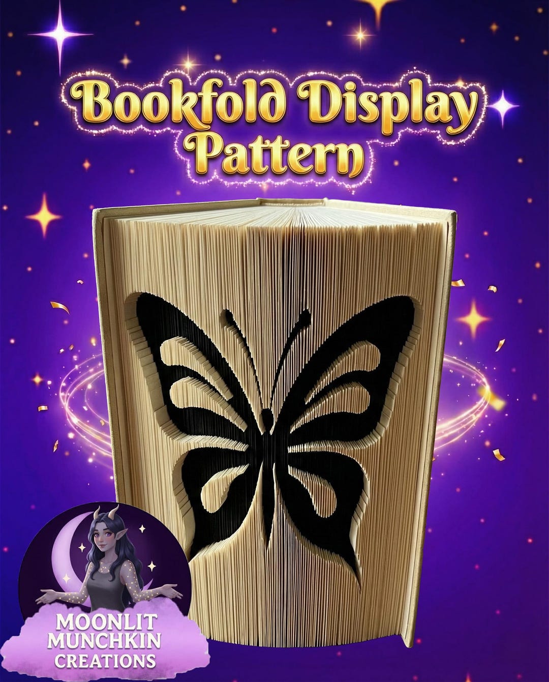Butterfly – Book Folding Pattern (digital Download) - Etsy