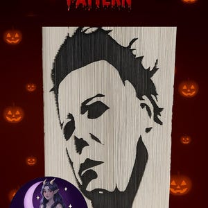 Michael Myers - Halloween – Book Folding Pattern (Digital Download)