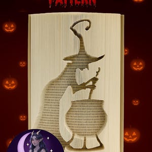 Witch – Book Folding Pattern (Digital Download)