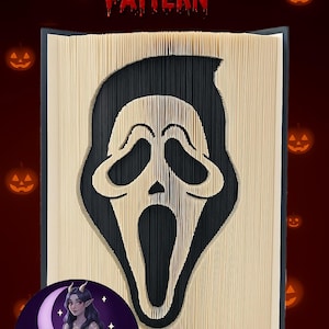 Ghostface - Scream – Book Folding Pattern (Digital Download)
