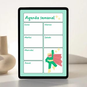 weekly planner printable pdf