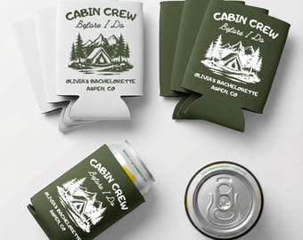 Kabine Junggesellinnenabschied Cabin Crew Bevor ich Bachelorette Favors Camp Bachelorette Berg Bachelorette Individueller Dosenkühler