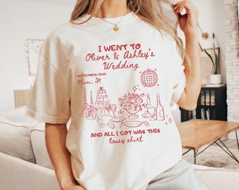 Custom Wedding Shirt, Cocktail Wedding Toss Social Club, Newly Wed Gift, Wine Bachelorette Shirt, Bridal Party Shirt, Custom Wedding Toss