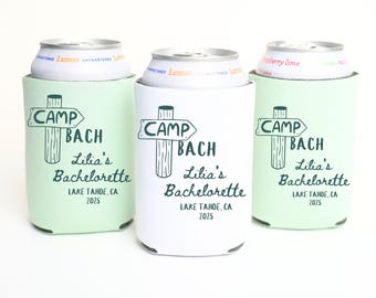 Lager Junggesellinnenabschied Dosenkühler: Berghütte Favor