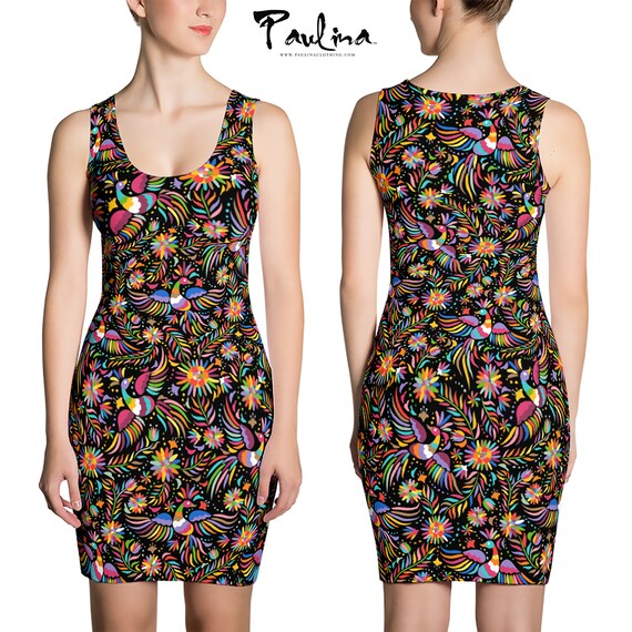 bodycon mexican dress