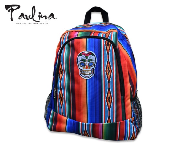 mexican blanket backpack