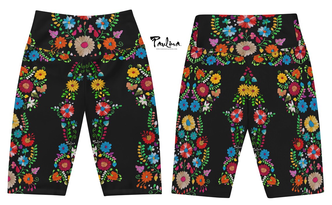 Emilia Floral 2pc Biker Shorts Set