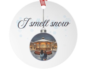 I Smell Snow G.G. Christmas Ornament