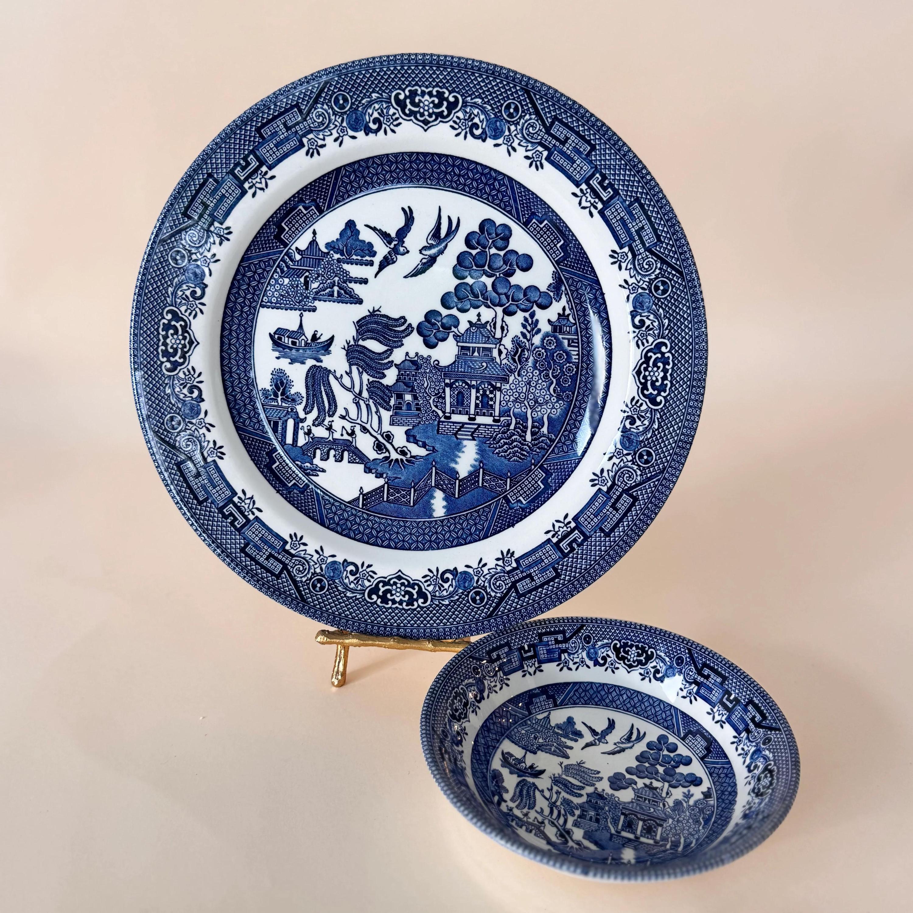 Willow Dinner Set - Etsy New Zealand