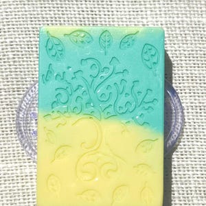 Handmade lemon grass organic shea butter moisturizing soap. Let this beautiful citrus and shea butter essence invigorate your day