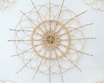 Rattan Wall Hanging Ornament