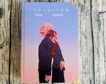Isolation Book Handmade Hardcover Book Collector’s Edition with Premium Paper and Metal Corners Gift Edition