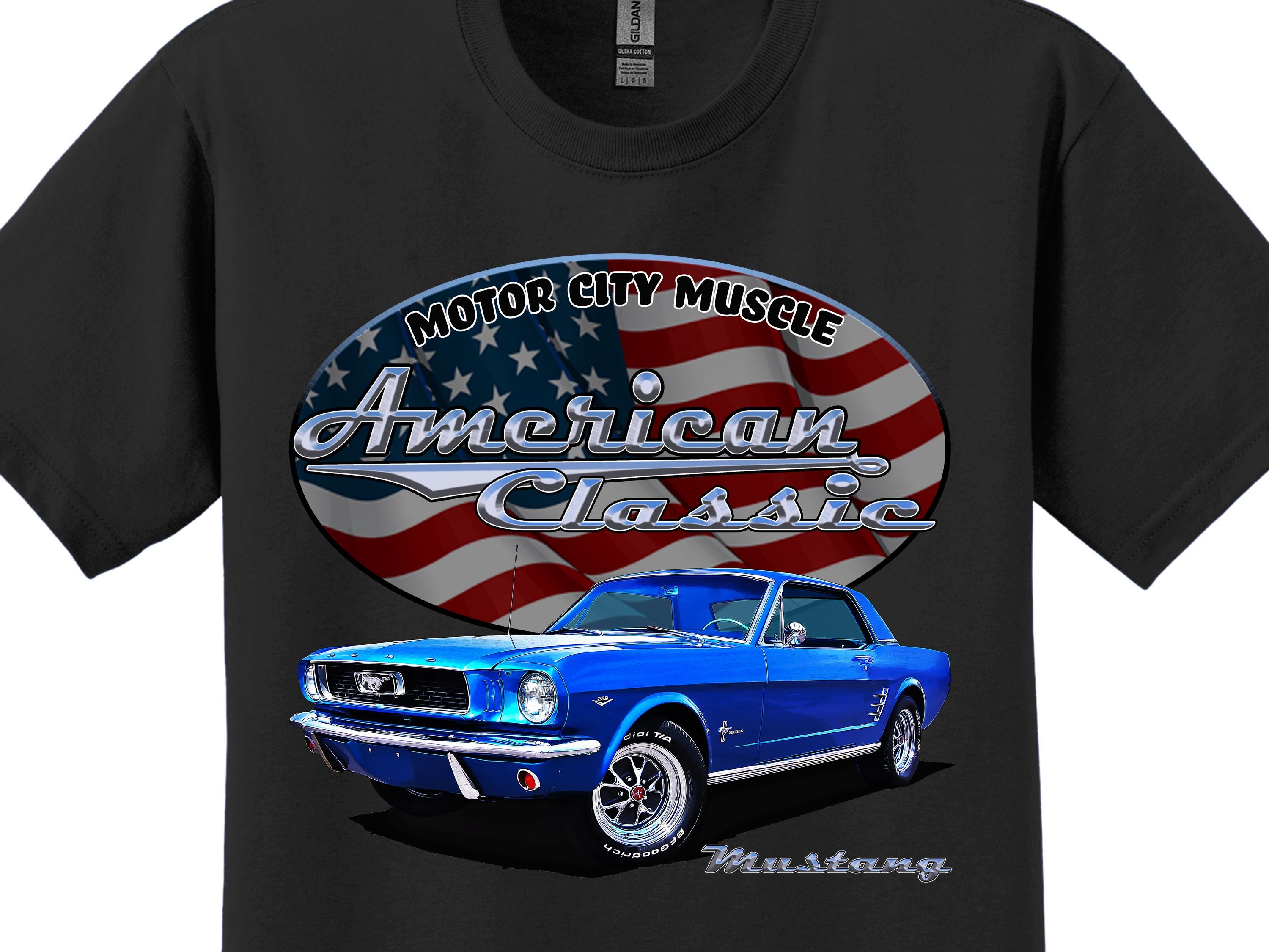 Ford Mustang T-Shirt – American Muscle - Shop für US-Car, Muscle-Car