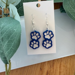 Paw Print Earrings