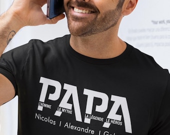 Personalized T-Shirt for Dad - Dad the Man, the Myth, the Legend - Father's Day Gift - Unique Gift for Dad - Men's Gift T-Shirt