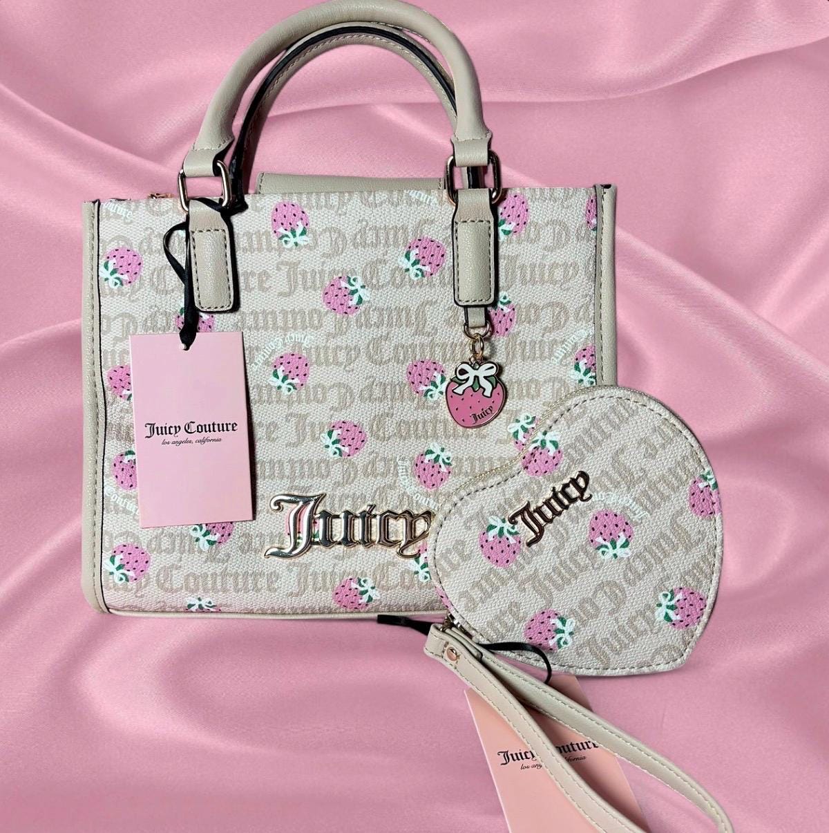Juicy Couture Strawberry Bag - Etsy UK