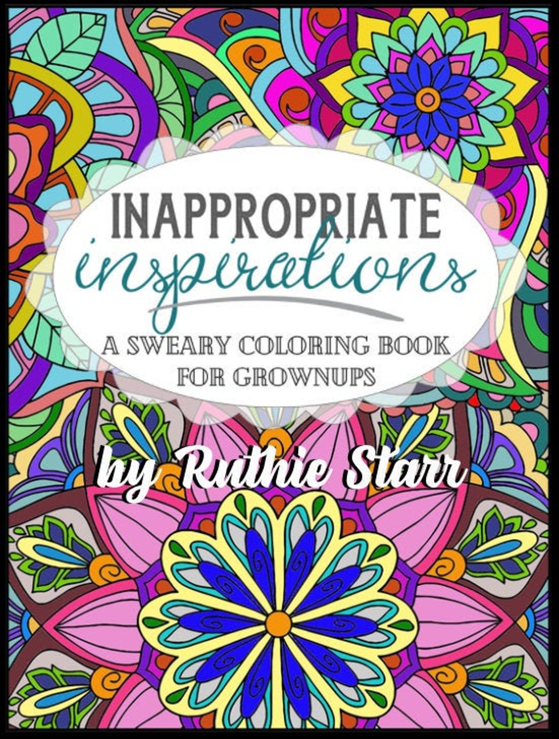 Printable Swear Word Coloring Book Pages Inappropriate | Etsy