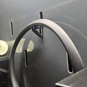 Small Multipurpose Hook - Good for small items - Fits US General Hutch / ICON Hutch and Side Locker Slotted Pegboard System - Organization