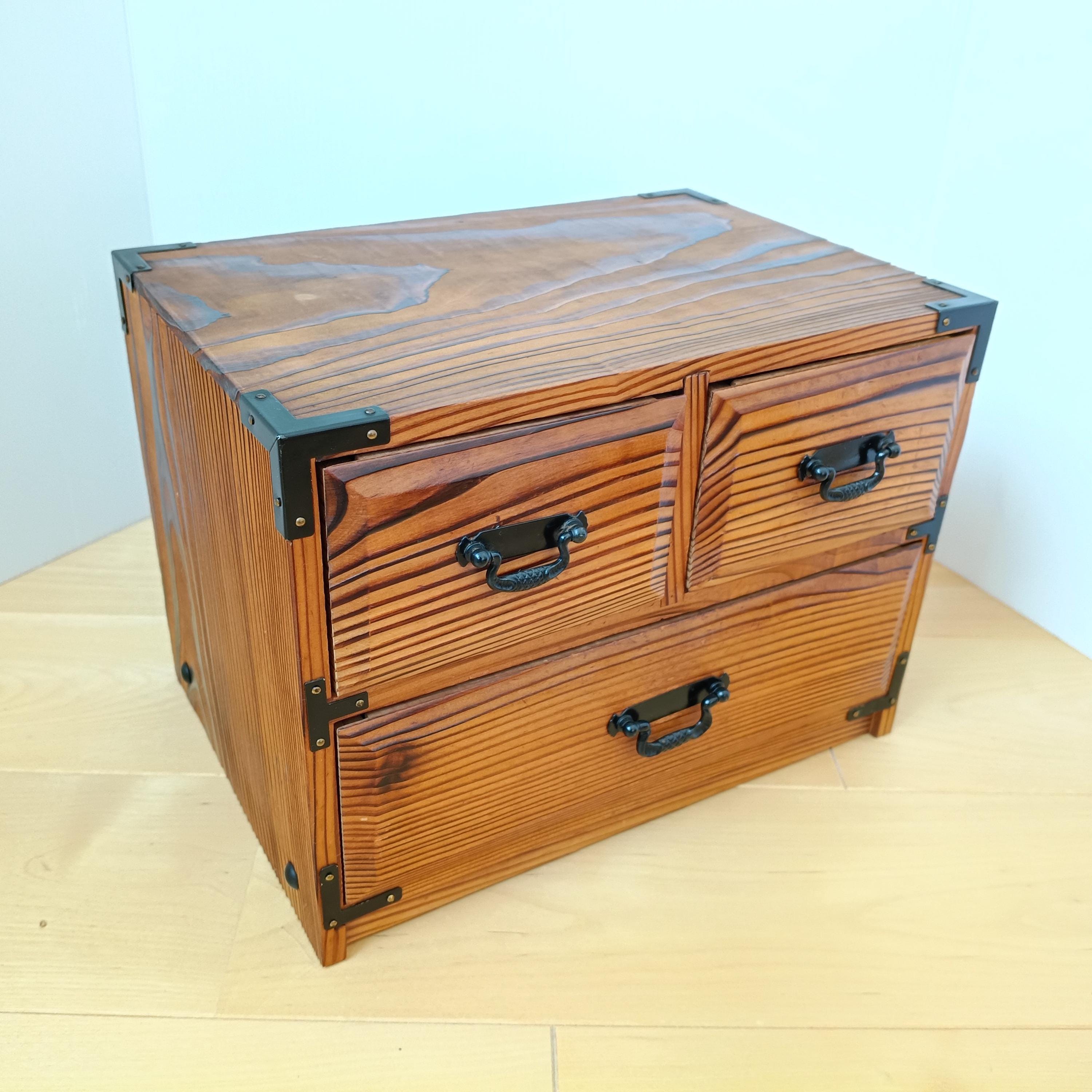 Japan Wood Chest - Etsy UK
