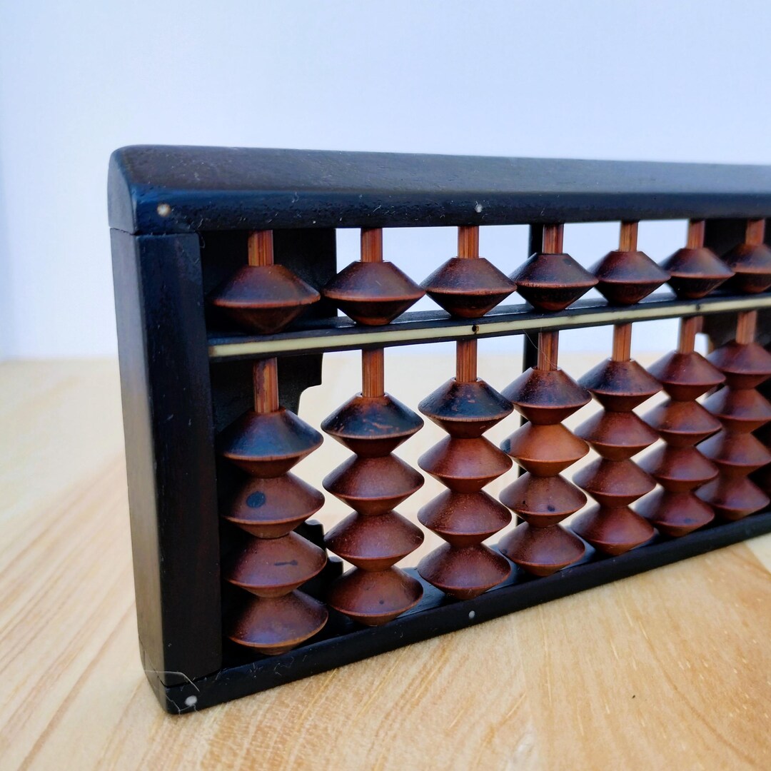 Tomoe Abacus 43300 – Ábaco Japonés De Importación, Marco Y Bolas De Té, Medidas 33.2 X 6.5 Cm, Peso 162g