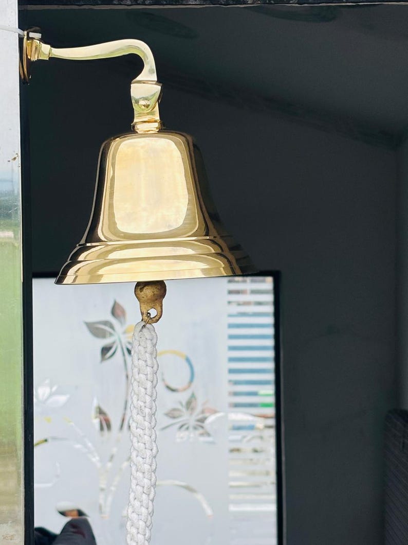 Personalized Brass Bell – Engraved Nautical Decor, Custom - Etsy