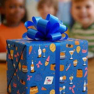 Vibrant Gift Wrap Papers for Celebrations, Decorative Wrapping Paper, Birthday Party Supplies, Holiday Gift Wrap, Fun and Festive