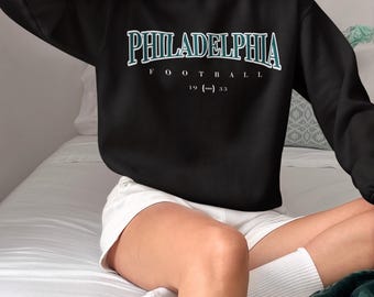 Philadelphia Football Sweatshirt, Eagles Fan Gift, Unisex Game Day Crewneck, Philly Football Shirt, Pennsylvania Team Apparel