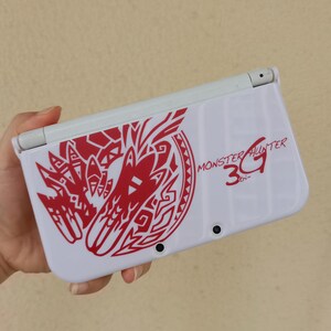 DIY Monster Hunter New 3DS XL N dsl Handmade Protective Case Full Model Series, Hard Shell for Nintendo dsi 2DS LL Gaming Fans