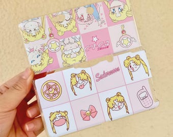 Estuche DIY para 3DS y NDS, modelos completos, carcasas de repuesto para 3DS y 2DS, estuche protector de anime hecho a mano para regalos de nueva amante.