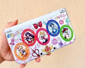 Estuche DIY para 3DS y NDS, modelos completos, carcasas de repuesto para 3DS y 2DS, estuche protector de anime hecho a mano para regalos de nueva amante.