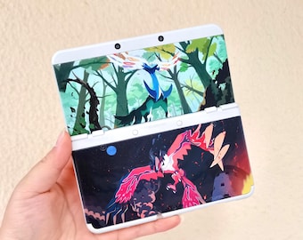 DIY 3ds nds case full model series, 3ds 2ds nds replacement shells, cartoon anime handmade protective case for the new mistress gifts