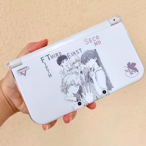 DIY 3ds nds case full model series, 3ds 2ds nds replacement shells, cartoon anime handmade protective case for the new mistress gifts