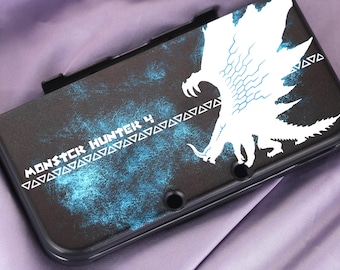 Carcasa completa para Monster Hunter 3DS y NDS, carcasas de repuesto para 3DS y 2DS, carcasa protectora de anime de dibujos animados hecha a mano para regalos nuevos.
