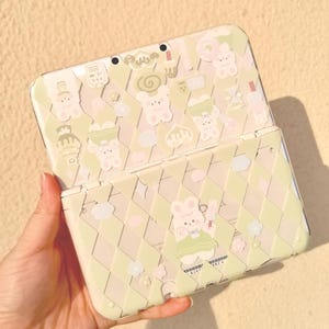 DIY 3ds nds case full model series, 3ds 2ds nds replacement shells, cartoon anime handmade protective case for the new mistress gifts