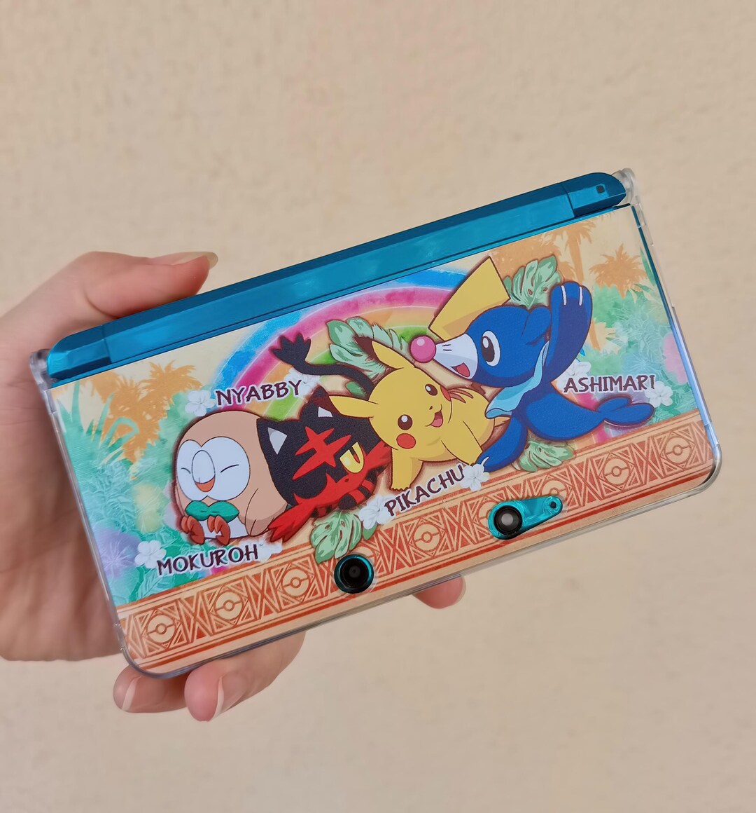 DIY Pokemon 3ds Nds Case Full Model Series, 3ds 2ds Nds Replacement ...