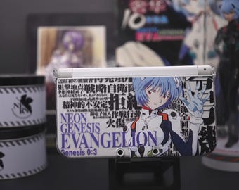 Fundas DIY para 3DS y NDS de Evangelion, serie completa de modelos, carcasas de repuesto para 3DS, 2DS y NDS, funda protectora hecha a mano con diseño de dibujos animados y anime, ideal como regalo para amantes.