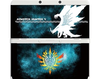 Carcasa completa para Monster Hunter 3DS y NDS, carcasas de repuesto para 3DS y 2DS, carcasa protectora de anime de dibujos animados hecha a mano para regalos nuevos.