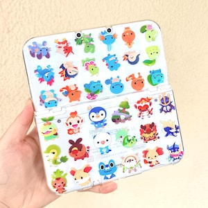 DIY 3ds nds case full model series, 3ds 2ds nds replacement shells, cartoon anime handmade protective case for the new mistress gifts