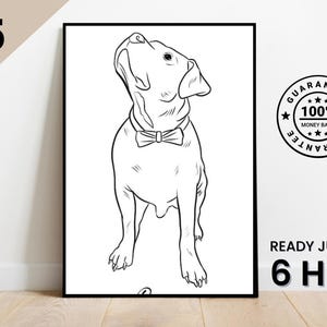 One Line Drawing , Custom Couple Portrait, Custom Family Gift, Personalized Wedding Anniversary Gift, Custom Line From Photo