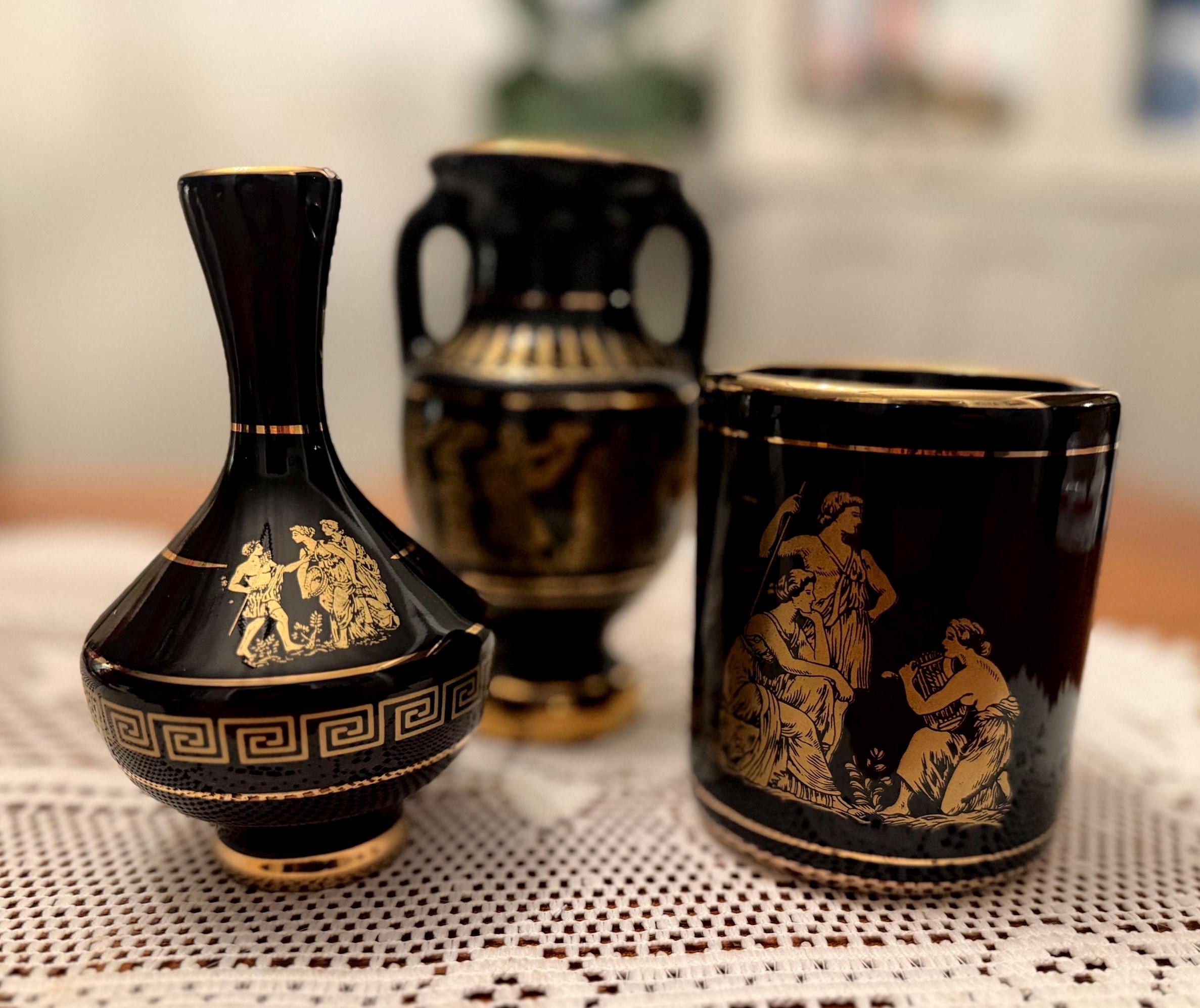 Greek 24k gold vase - Etsy 日本