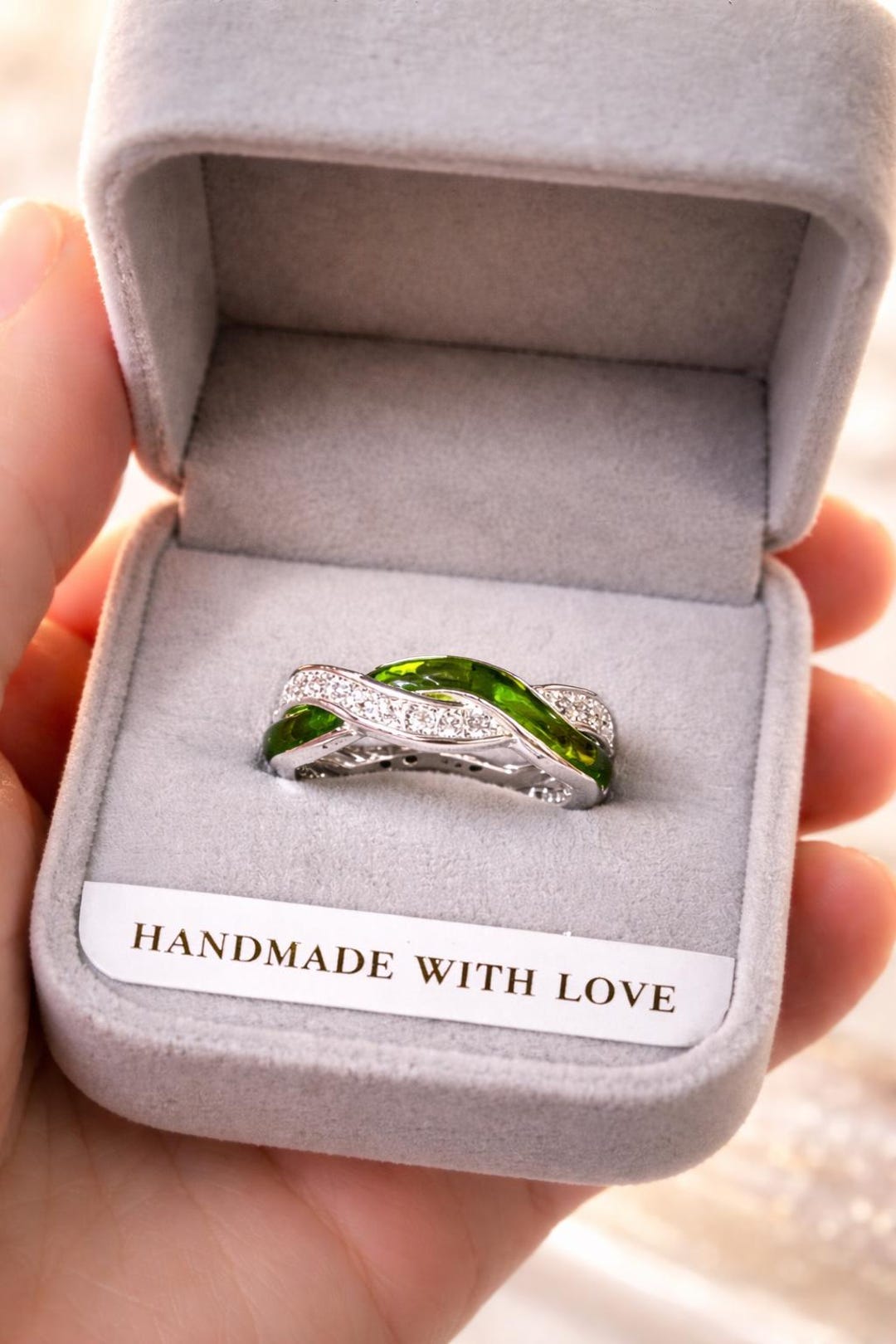 Memory Rings Sterling Silver Ashes Memorial Ring – Personalized Keepsake Jewelry ...