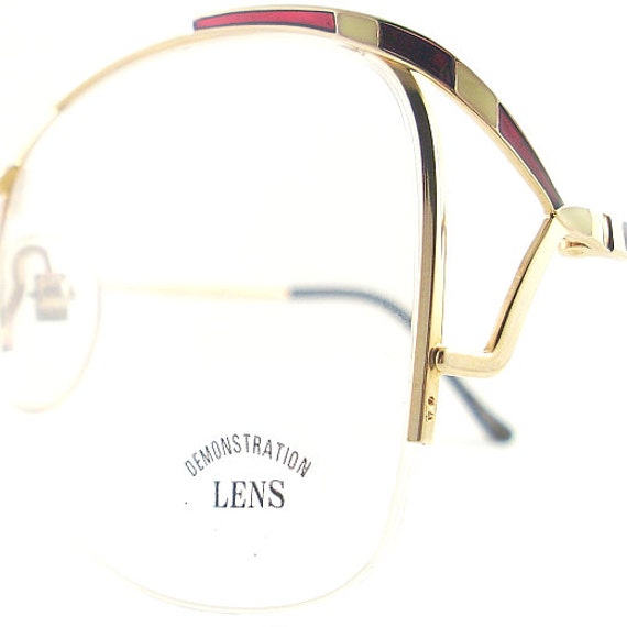 browline frame glasses