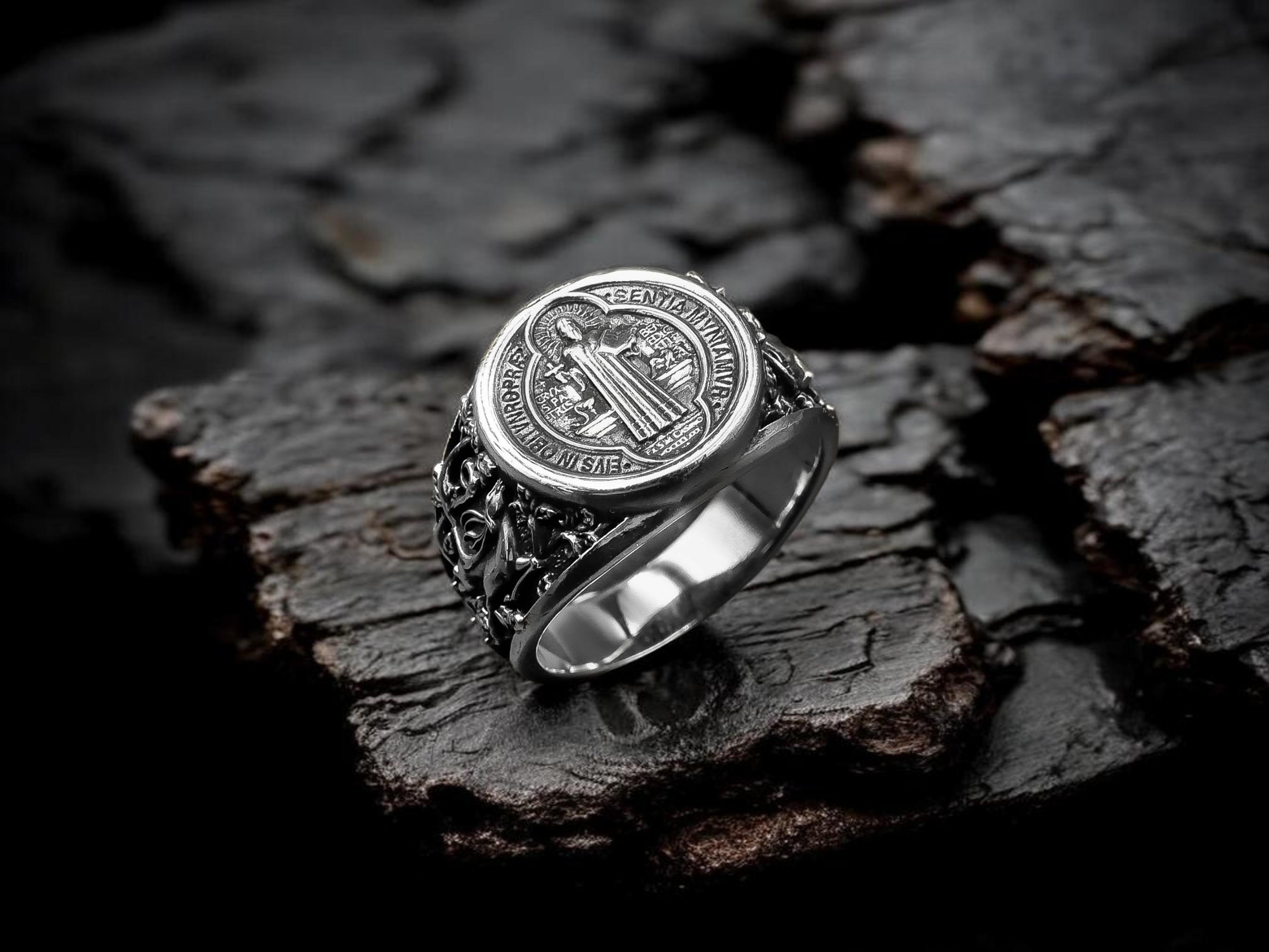 Saint Benedict Ring - Etsy Hong Kong