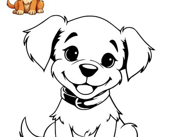 Kids Tracing Coloring Pages for kids and adults | Animals & Shapes (Printable PDF)