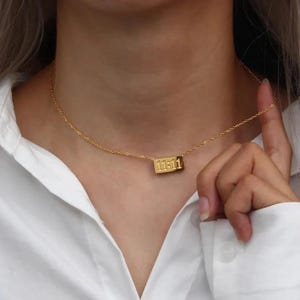 Angel Number Necklace, Lucky Number Necklace, Custom Number Necklace, Angel Number Necklace, Protection Number Necklace, Gift for Her