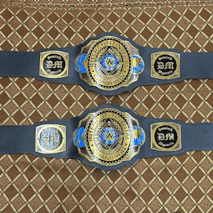 Réplica del cinturón del Campeonato Intercontinental de Lucha Libre, cinturones de peso pesado de campeón adulto