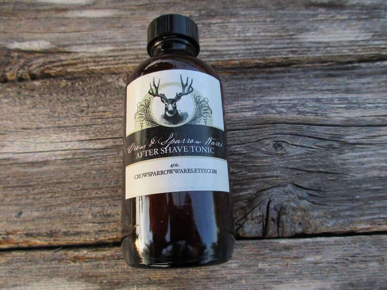 Naturally Handblended Mens Aftershave Tonic Hydrating Toner Etsy