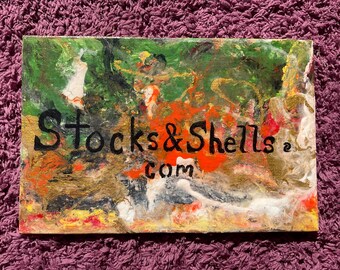 Stocks&Shells abstract art work
